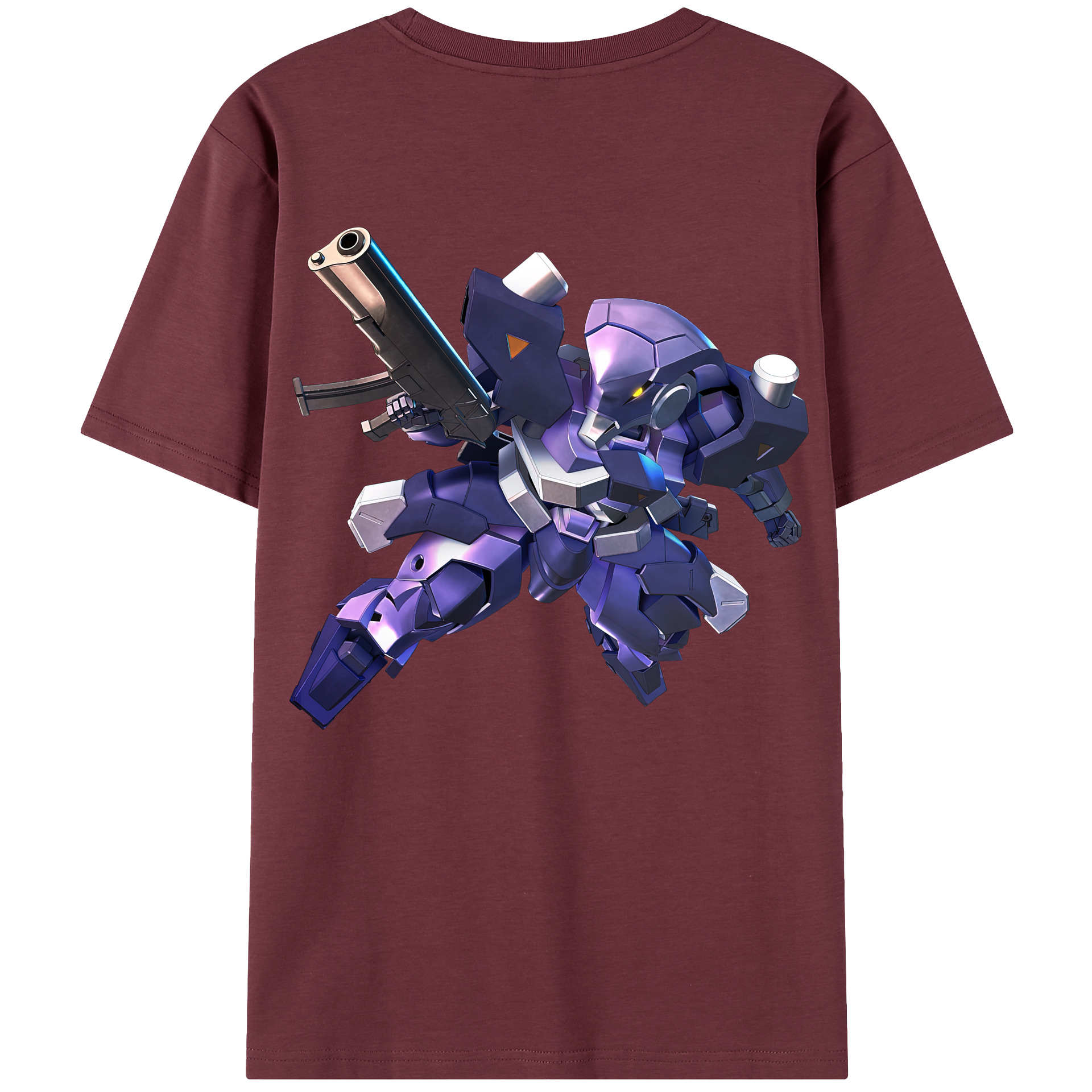 （画像用） 機動戦士ガンダム Mobile Suit Gundam 綿100％半袖Tシャツ（背面プリント）